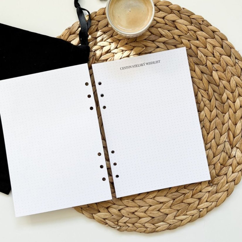 Cestovatelská náplň - Formát: Formát A5