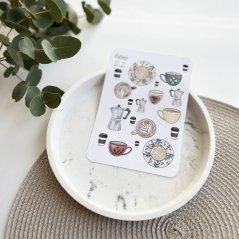 Samolepky - Čas na kávičku