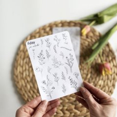 Samolepky - Jarní zahrádka