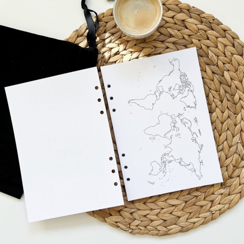 Cestovatelská náplň - Formát: Formát A5