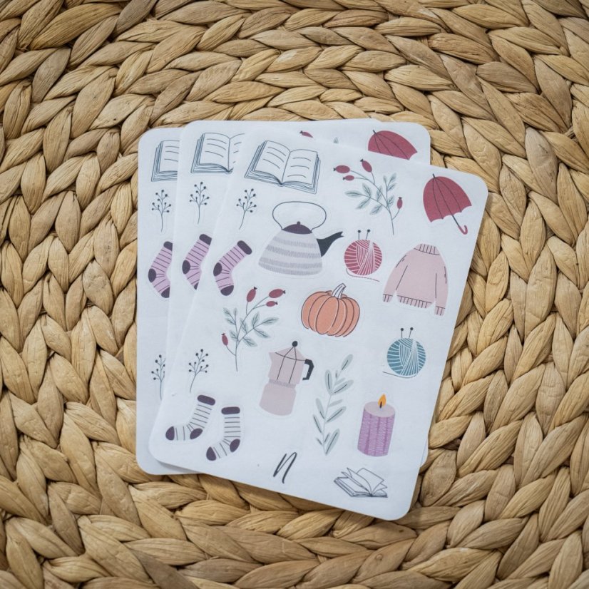 Samolepky - Podzimní