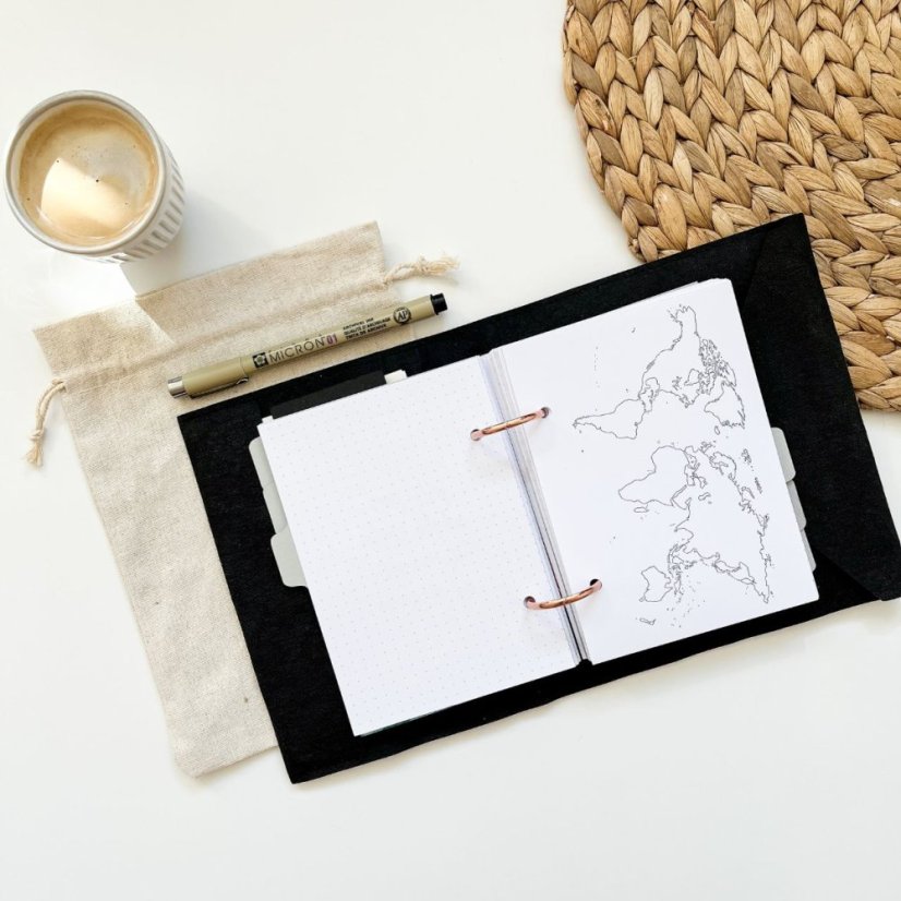 Cestovatelská náplň - Formát: Formát A5