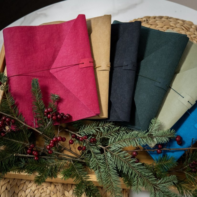 Eukalyptový nedatovaný diář A5