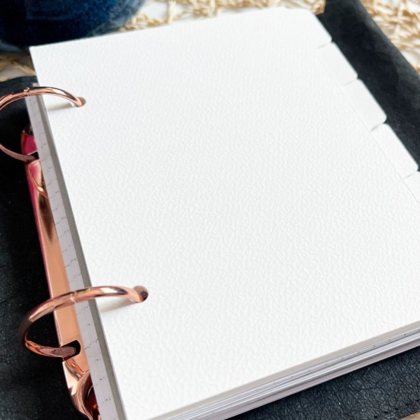 Rozdělovače z akvarelového papíru s bočním štítkem - Formát: Formát A5