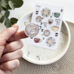 Samolepky - Čas na kávičku